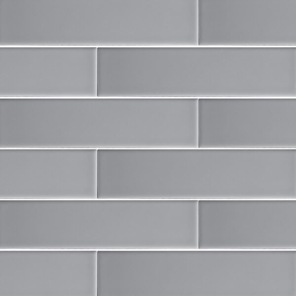 2X8 BRICK DARK GREY GLOSSY