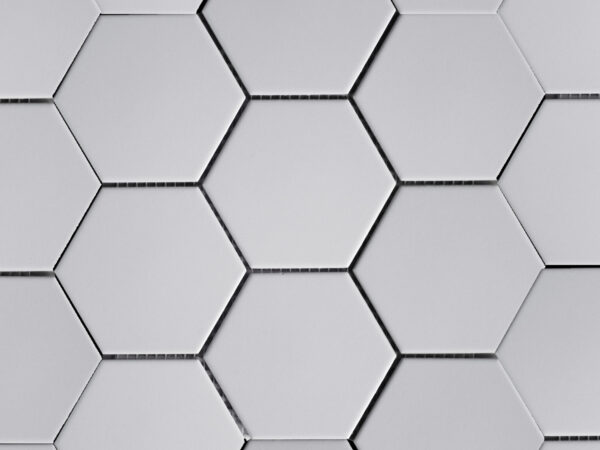 3X3 HEXAGON GREY MATTE